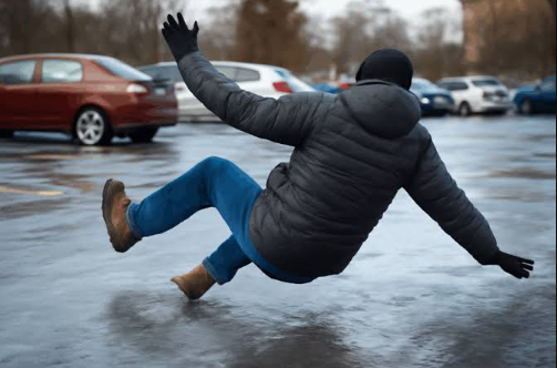 Who Pays When A Store Lot Ice Fall Sends You To The ER